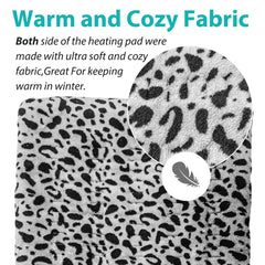 ZXU heating pad demonstrates moist heat option for faster relief.