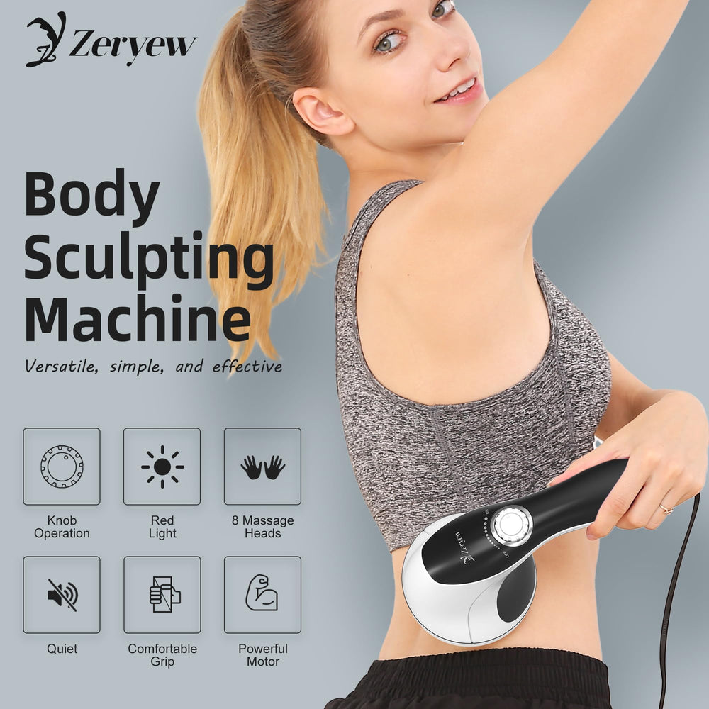 ZY ZERYEW 8 interchangeable heads for customized massage experiences