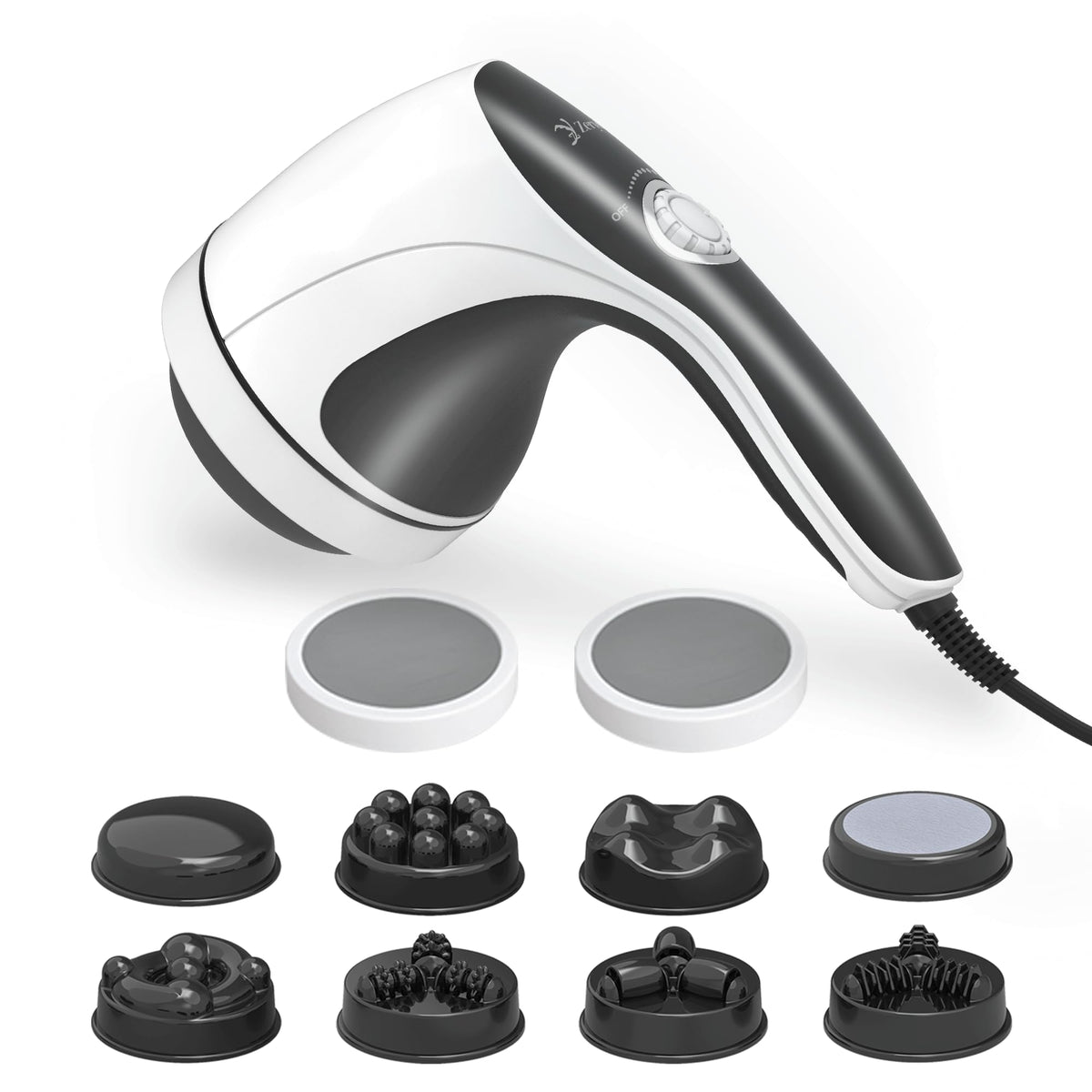 ZY ZERYEW handheld cellulite massager device for targeted body contouring and lymphatic support