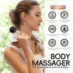 ZY ZERYEW mini lymphatic drainage massager, handheld use
