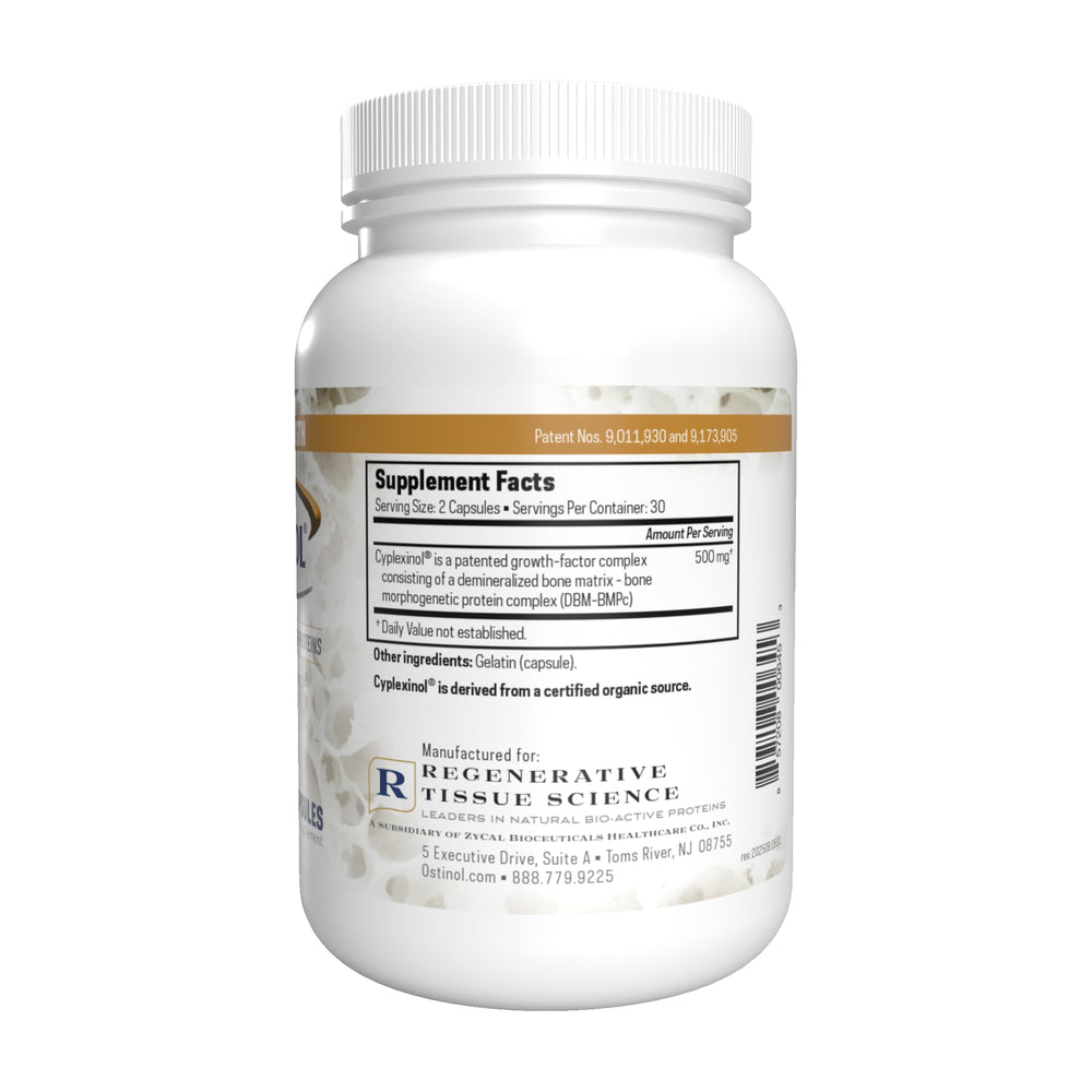 Ostinol label detail emphasizes maximum strength formula