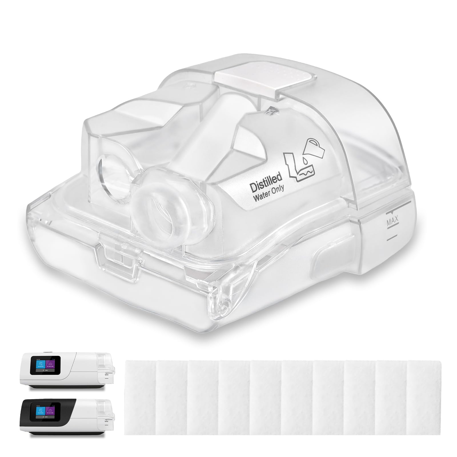 ZYG replacement water chamber for AirSense 11 fit ensures snug operation.