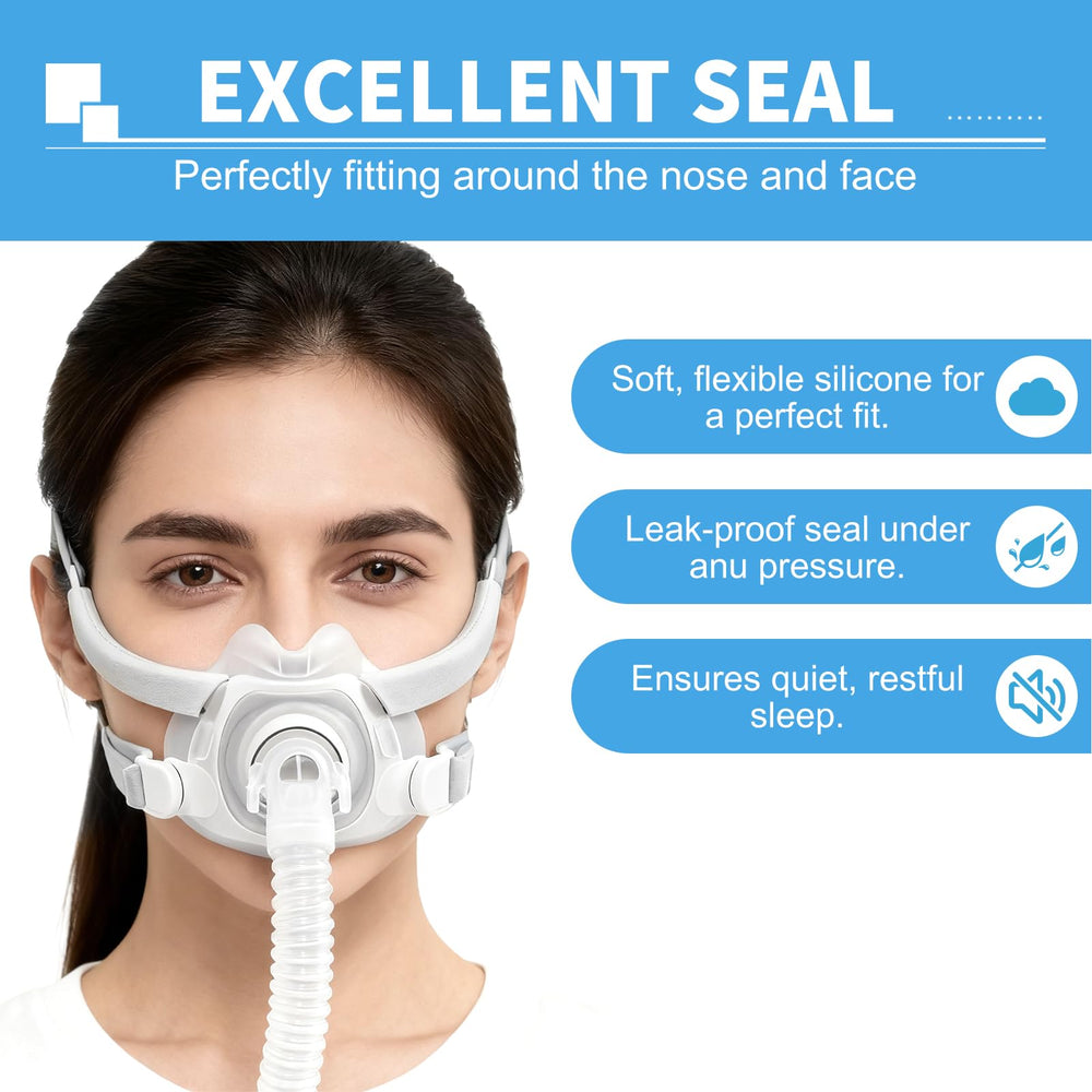 ZYG cushion seal test highlighting improved contact with the mask surface