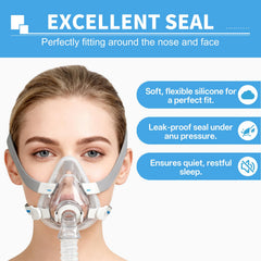 ZYG side-sleep compatibility helps maintain a steady seal throughout the night.