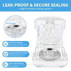 ZYG 380ml capacity supports longer CPAP sessions with fewer refills.