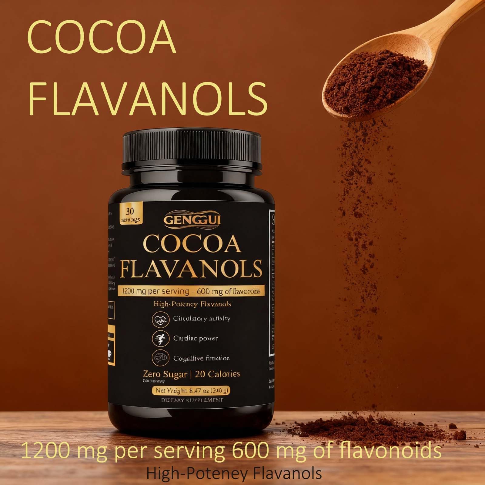 ZYGCDZ easy-mix cocoa powder poured into coffee for convenient use