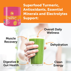 ZYN Easy-to-prepare hydration mix blends smoothly with water