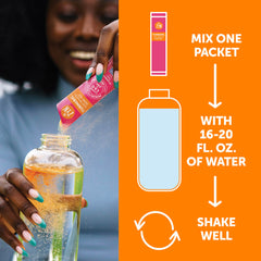 Shaking ZYN powder with cold water to enjoy refreshing flavor