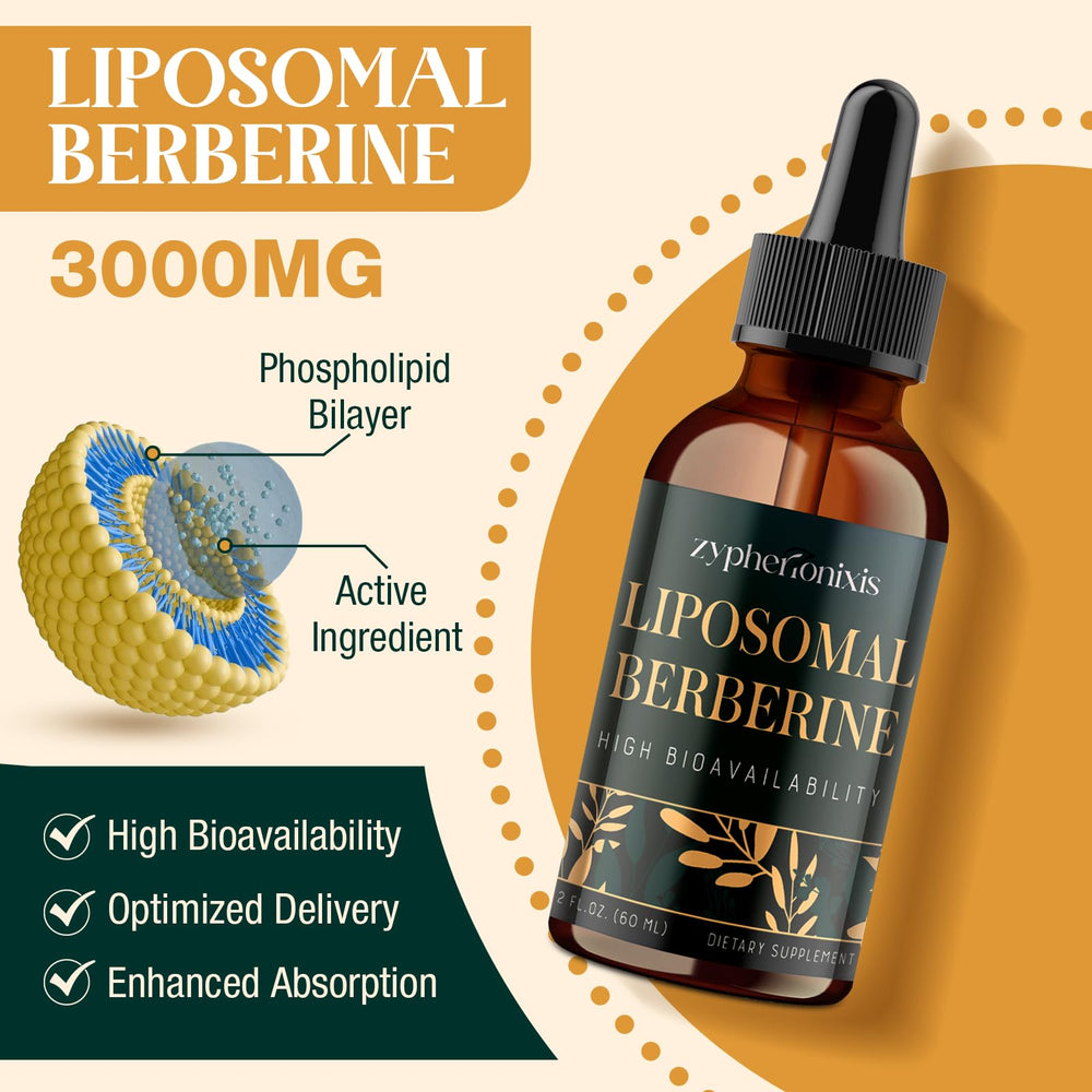 Zypherionixis 12-in-1 plant-based berberine blend with multiple botanicals