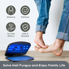 ZZP nail light device foot-application for convenient toenail care
